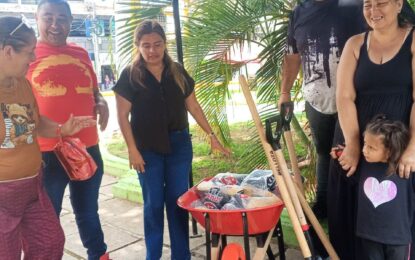 El Poder Popular en Cárdenas recibe implementos de Hidrosuroeste y Alcaldía