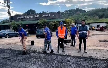 En marcha recuperación de la carretera Transandina