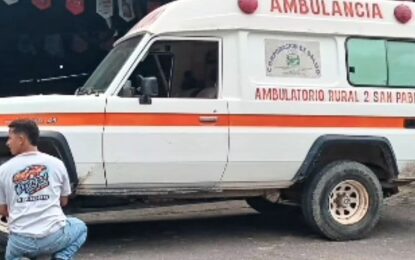 Recuperación de ambulatorio y ambulancia es un hecho en el municipio Sucre
