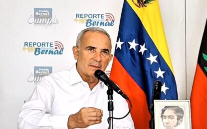 Gobernador Bernal al Gobierno de Colombia: “Puedo ser puente con el presidente Nicolás Maduro”
