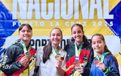 Táchira suma oro y plata en el arranque del Campeonato Nacional de Karate