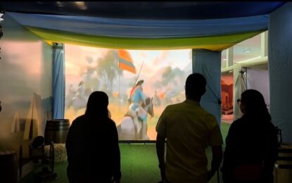 Expo Simón donde se usa la IA y realidad virtual para contar la historia del Libertador