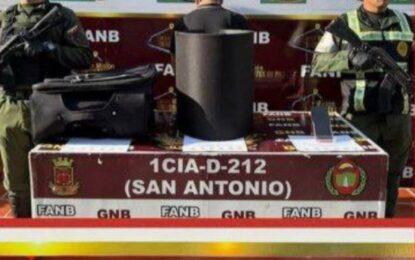  Incautan 20 kilos de droga en San Antonio del Táchira