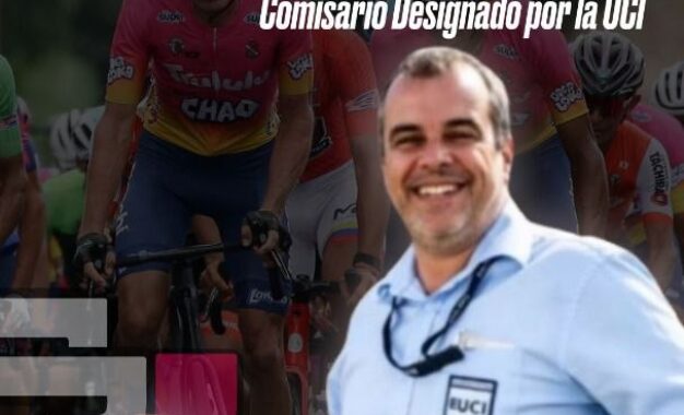 Luiz Fernando Nascimento Vasconcellos designado comisario director de la Vuelta al Táchira 2026