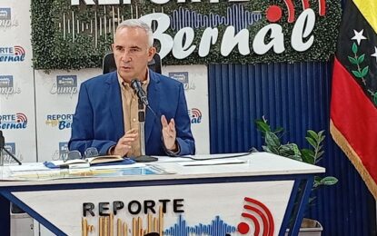 Gobernador Bernal: en Táchira hay absoluta paz