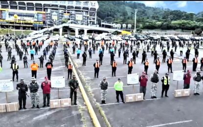 Más de 6 mil efectivos desplegados para el resguardo del material electoral