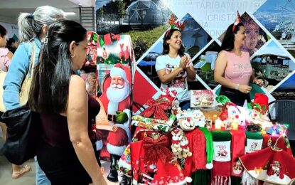 Una vitrina para los emprendedores tachirenses se convierte bazar navideños de la Gobernación