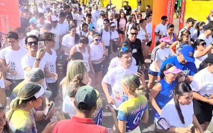 San Cristóbal vivió un experiencia de colores