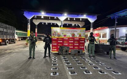 FANB desmantela centro logístico de caletas y dobles fondo