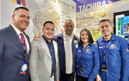 Táchira presente en la Expo-Transporte Venezuela 2025